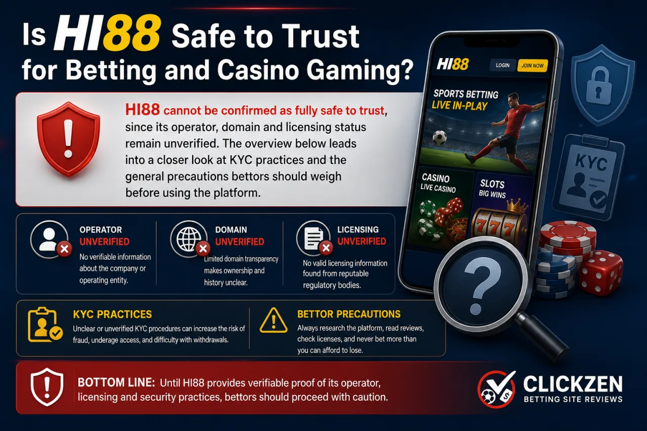 Is HI88 Safe to Trust for Betting and Casino Gaming