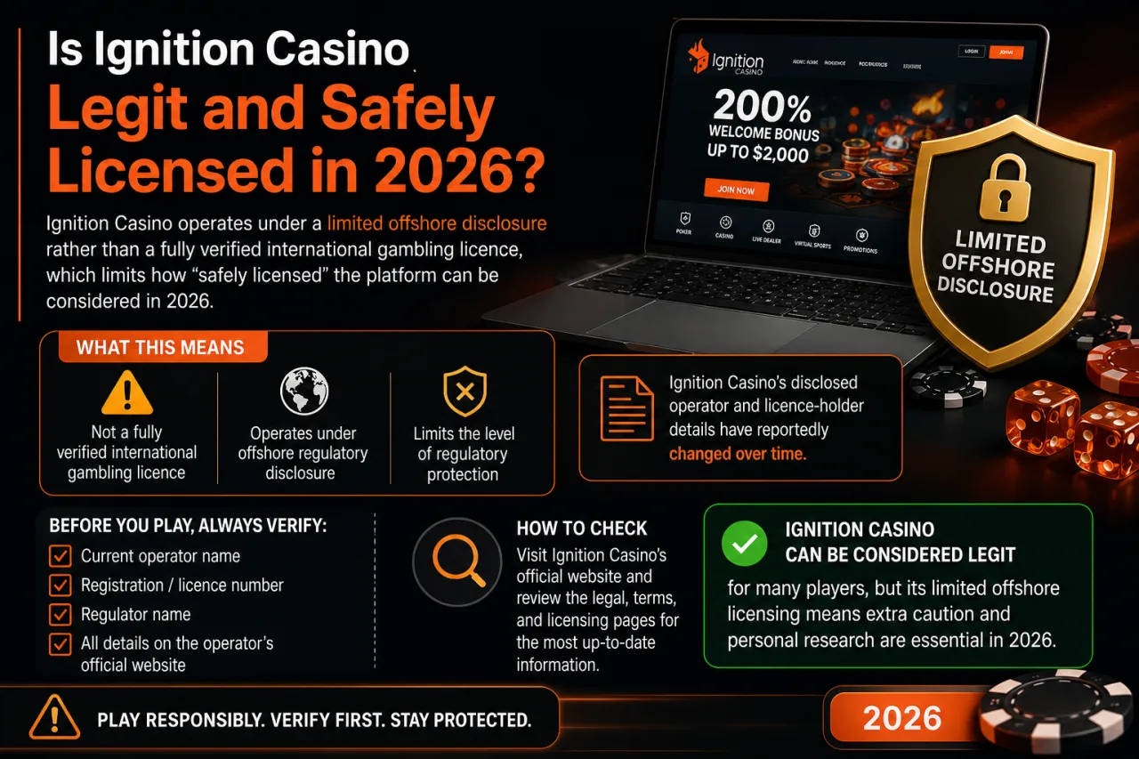Is Ignition Casino Legit and Licensed in 2026