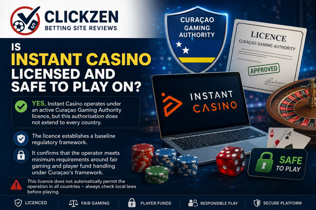 Is Instant Casino Licensed and Safe to Play On Is Instant Casino Licensed and Safe to Play On