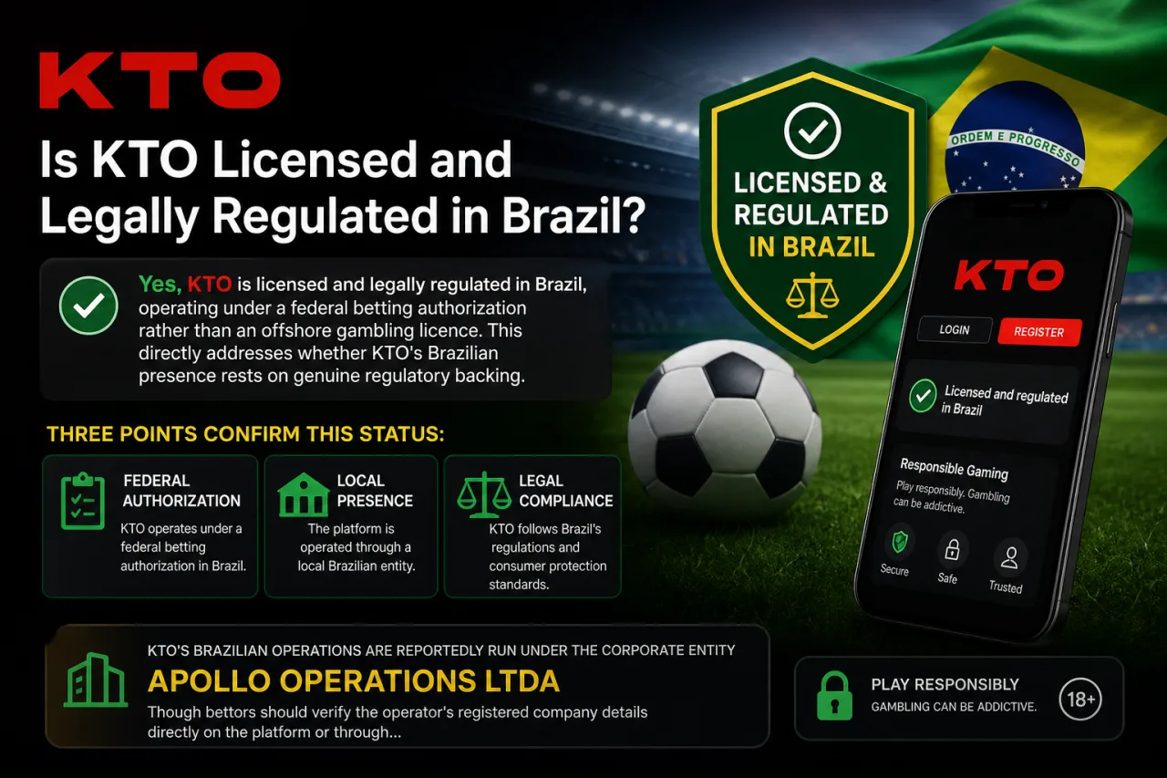 Is KTO Licensed and Legally Regulated in Brazil