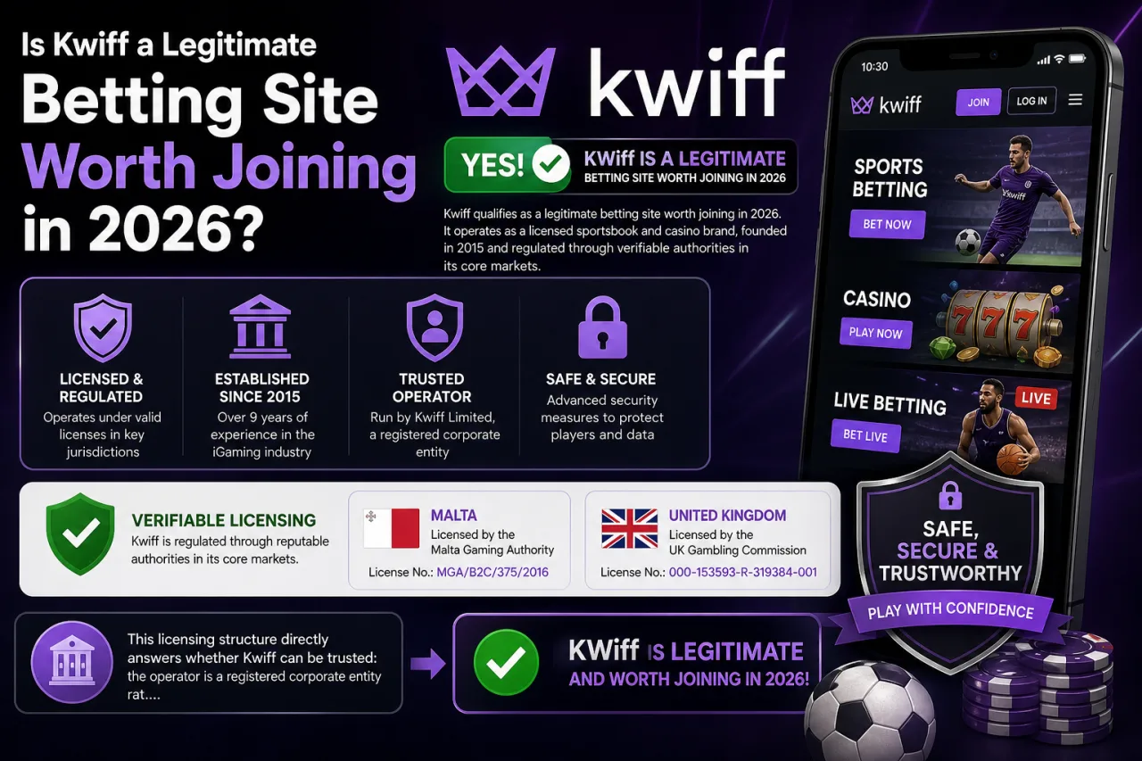Is Kwiff a Legitimate Betting Site Worth Joining in 2026