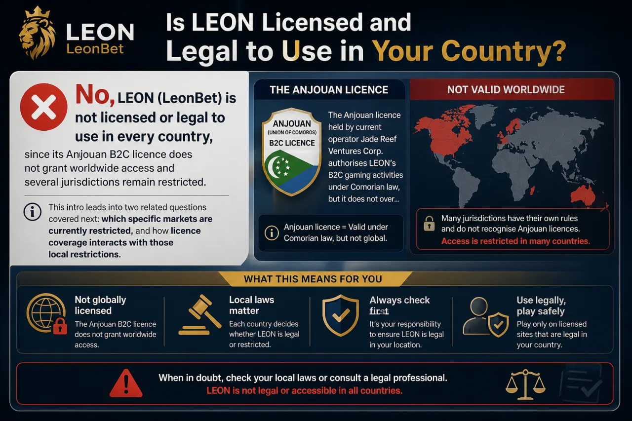 Is LEON Licensed and Legal to Use in Your Country