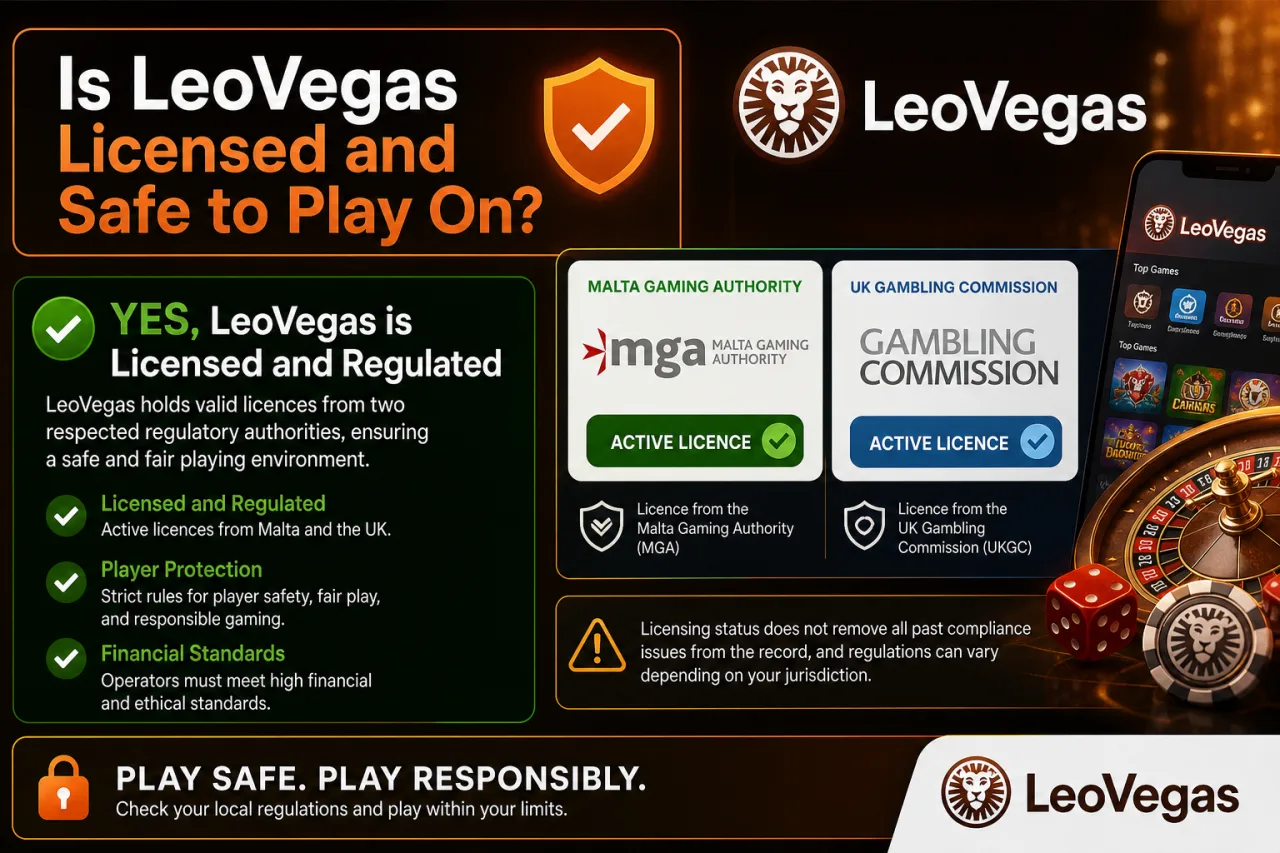 Is LeoVegas Licensed and Safe to Play On
