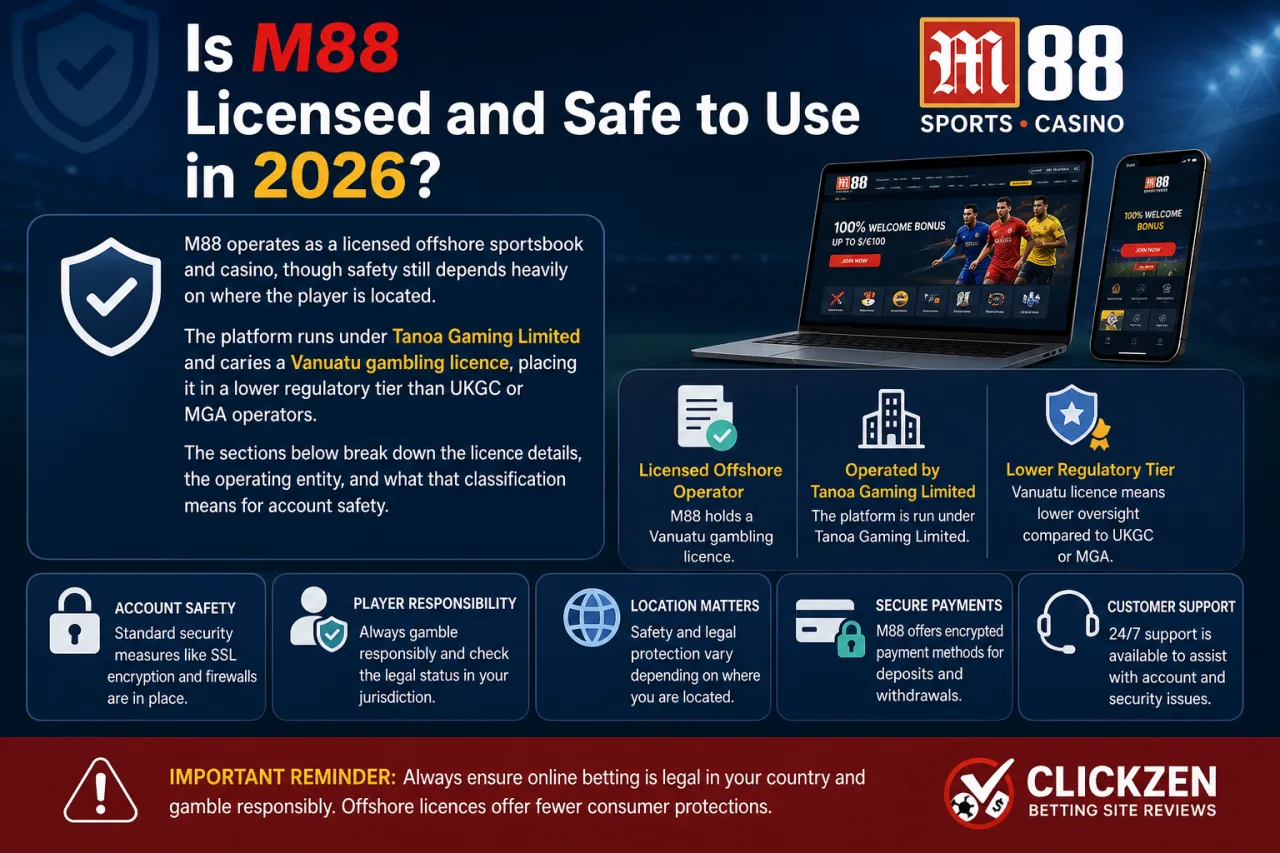 Is M88 Licensed and Safe to Use in 2026