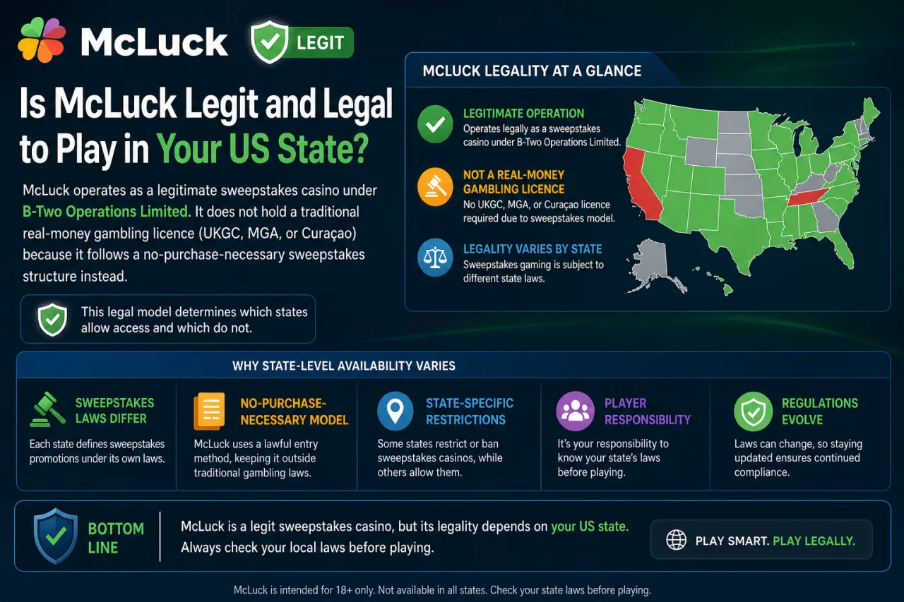 Is McLuck Legit and Legal to Play in Your US State