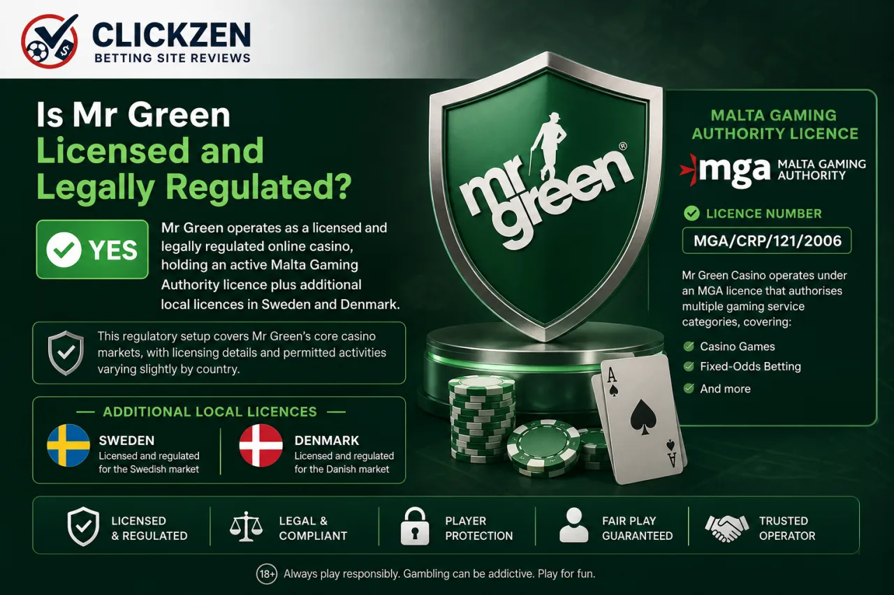 Is Mr Green Licensed and Legally Regulated