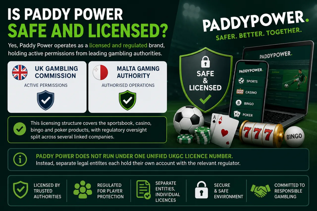 Is Paddy Power Safe and Licensed