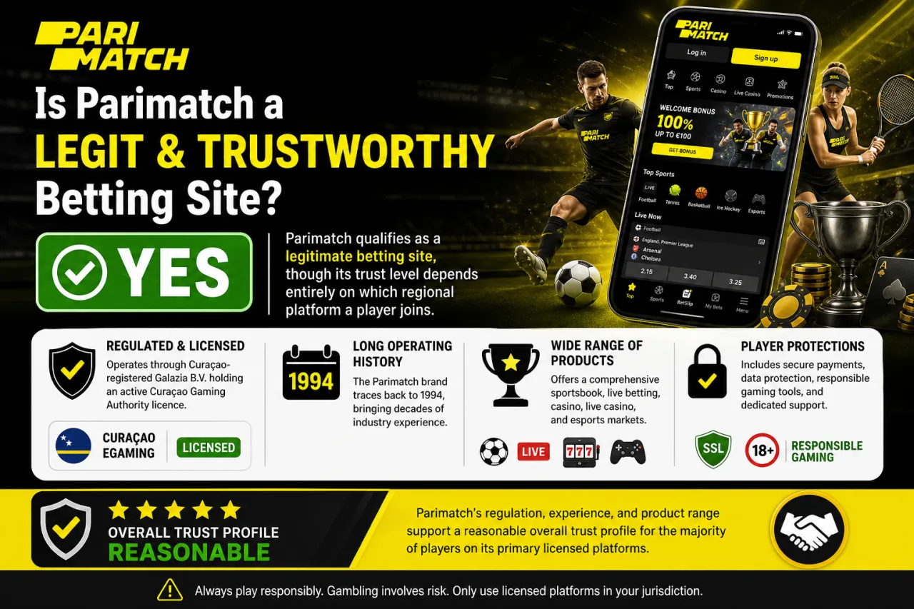Is Parimatch a Legit and Trustworthy Betting Site