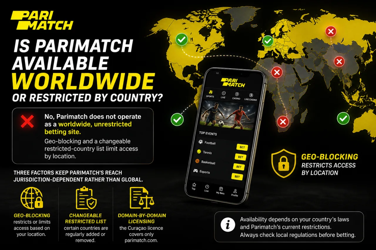 Is Parimatch Available Worldwide or Restricted by Country