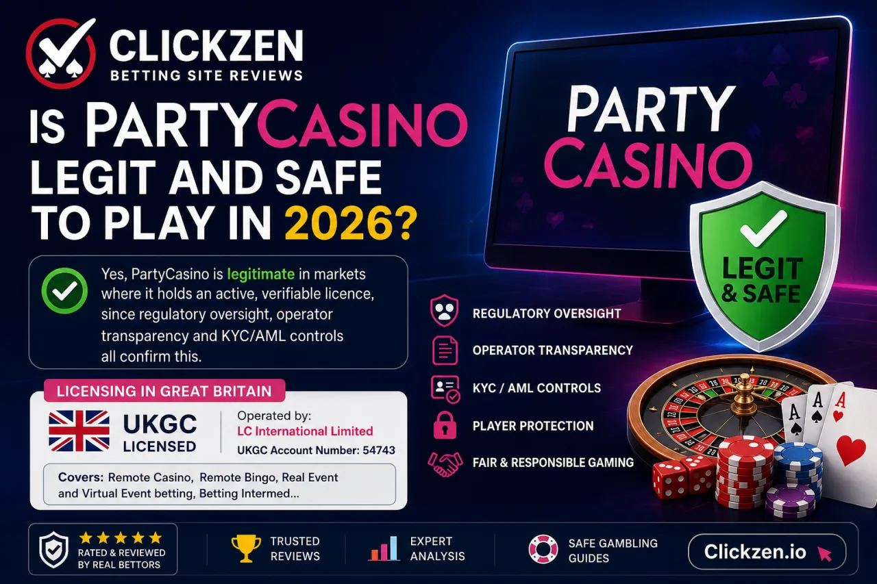 Is PartyCasino Legit and Safe to Play in 2026