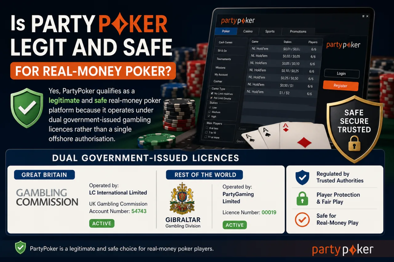 Is PartyPoker Legit and Safe for Real-Money Poker