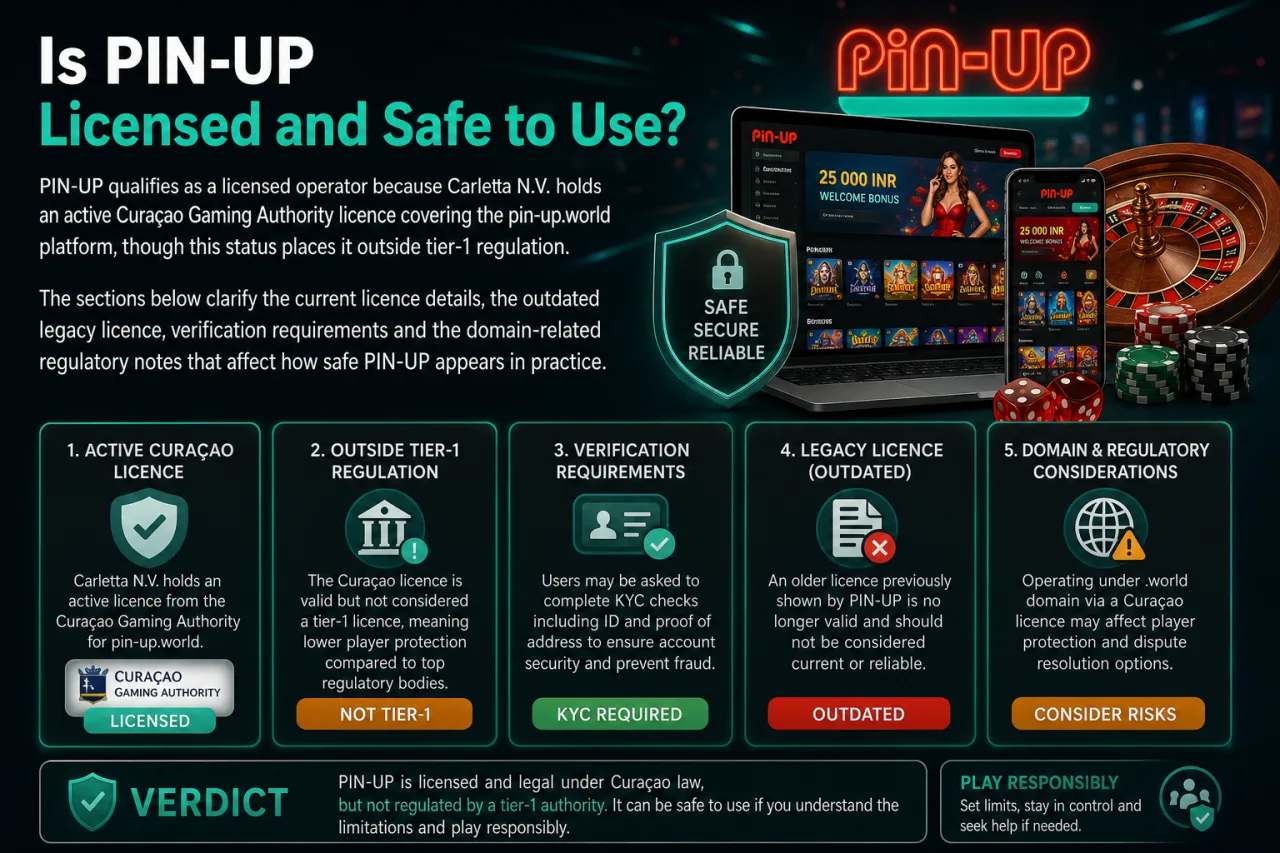 Is PIN-UP Licensed and Safe to Use