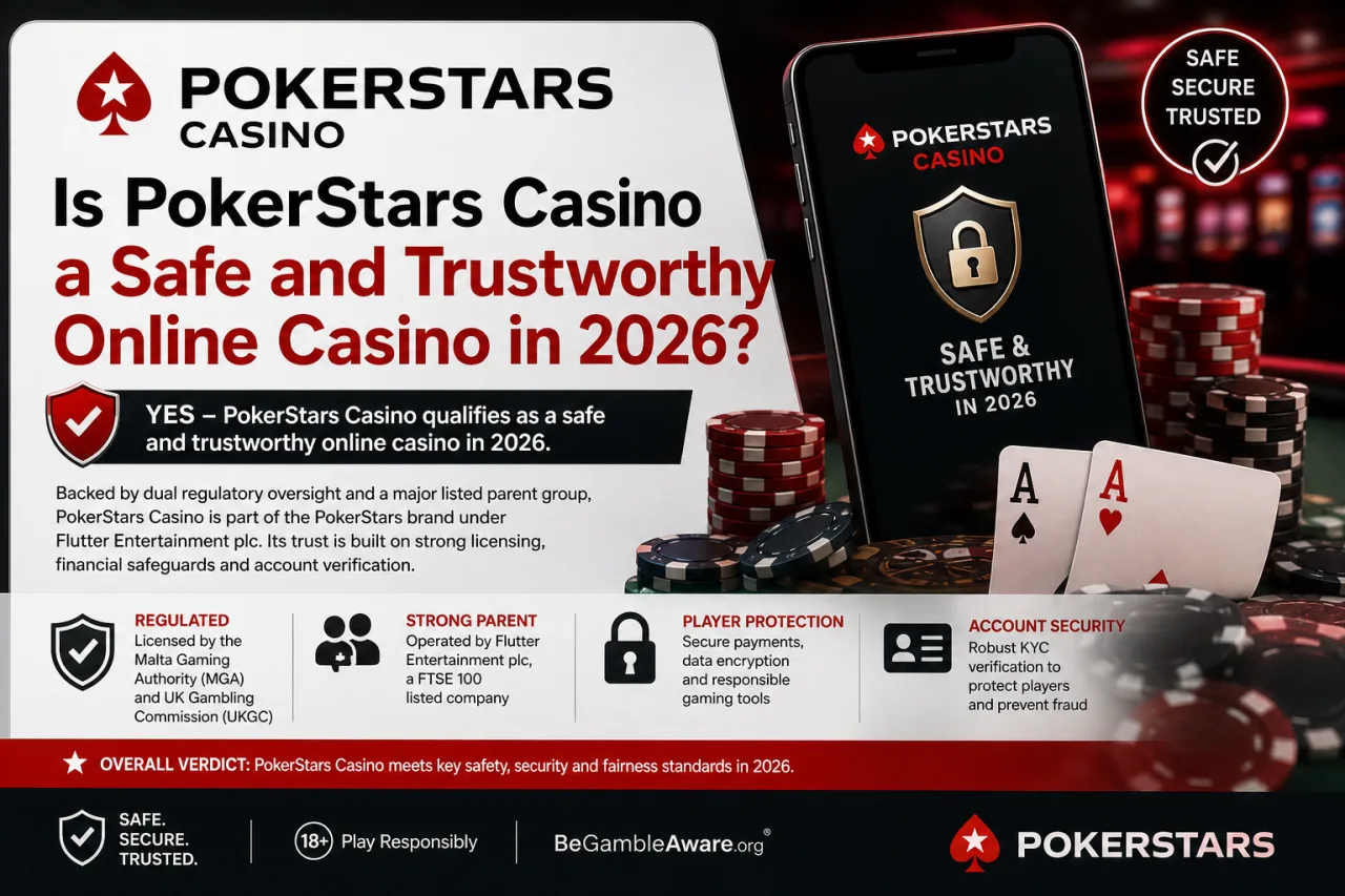 Is PokerStars Casino a Safe and Trustworthy Online Casino in 2026