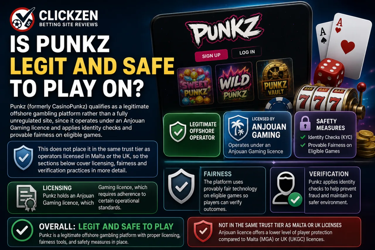 Is Punkz Legit and Safe to Play On