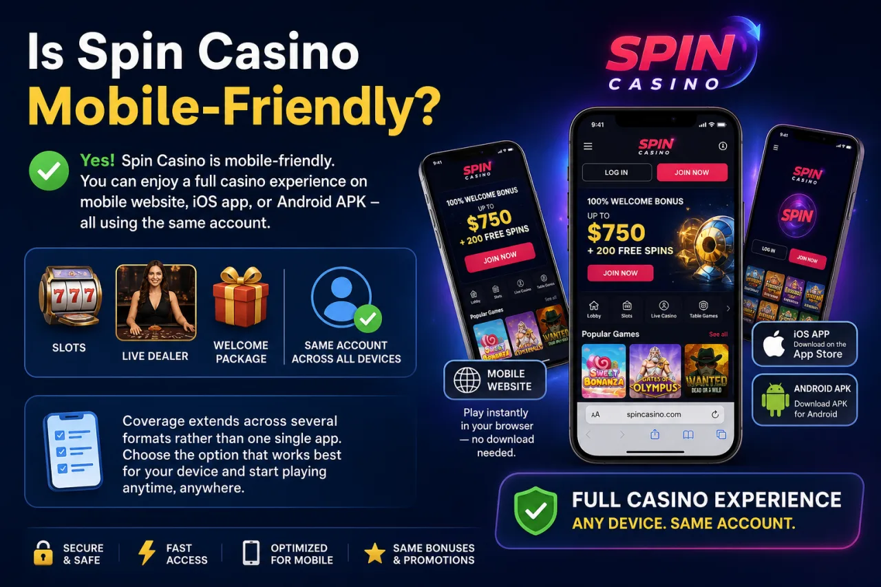 Is Spin Casino Mobile-Friendly