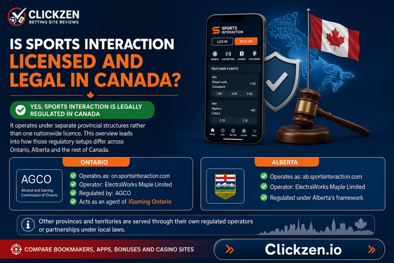 Is Sports Interaction Licensed and Legal in Canada