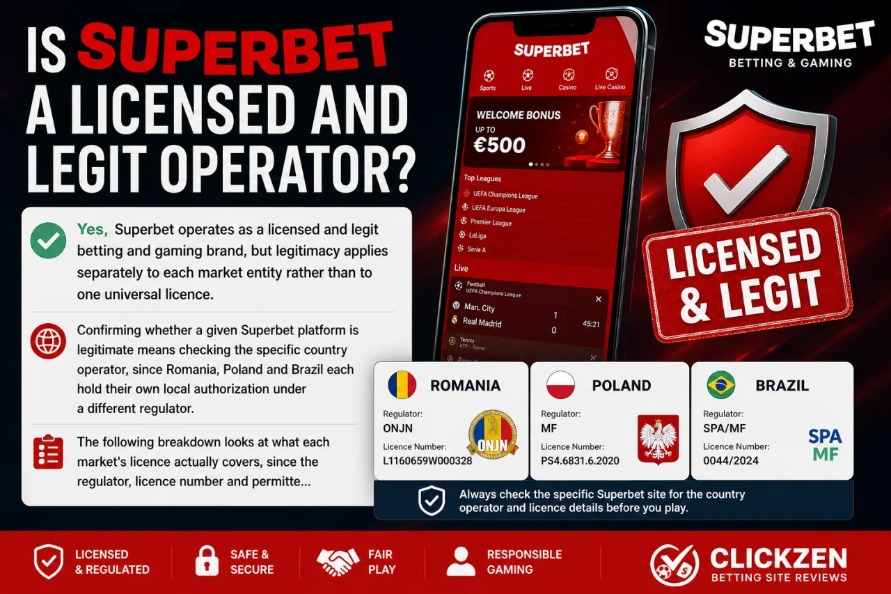 Is Superbet a Licensed and Legit Operator