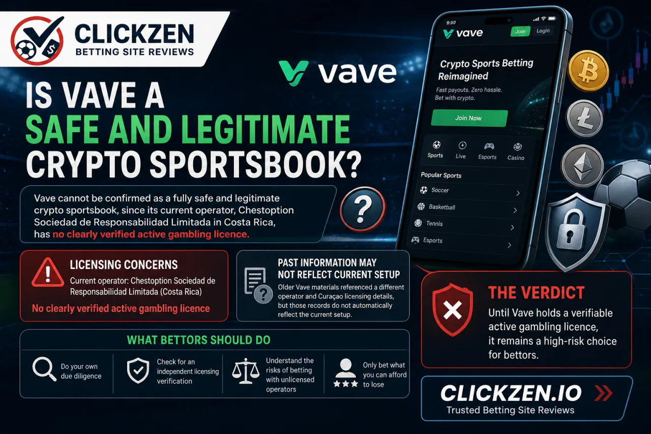Is Vave a Safe and Legitimate Crypto Sportsbook