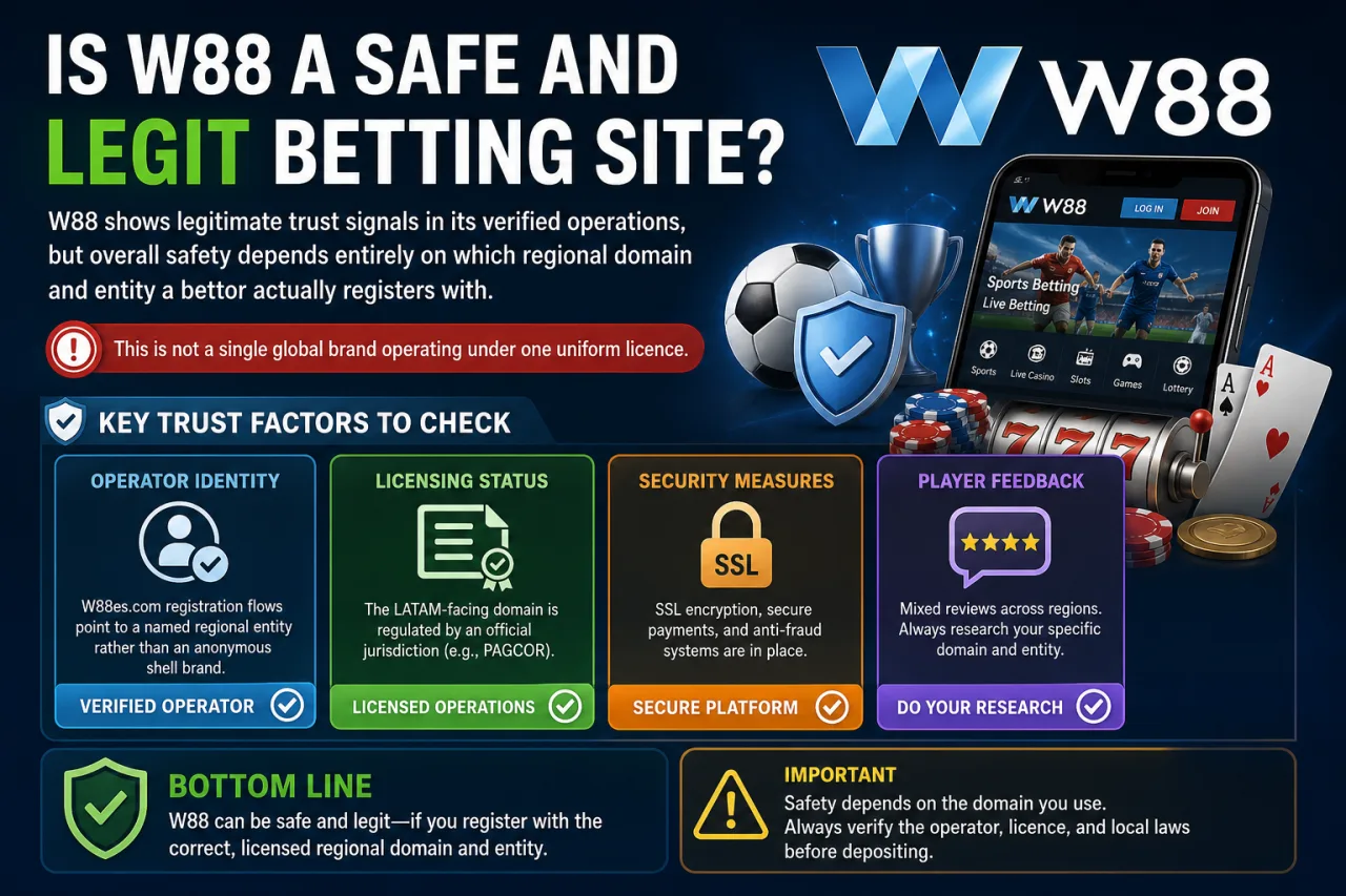 Is W88 a Safe and Legit Betting Site