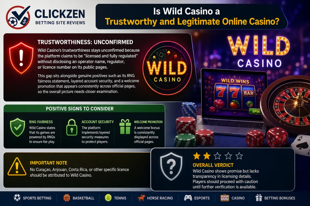 Is Wild Casino a Trustworthy and Legitimate Online Casino