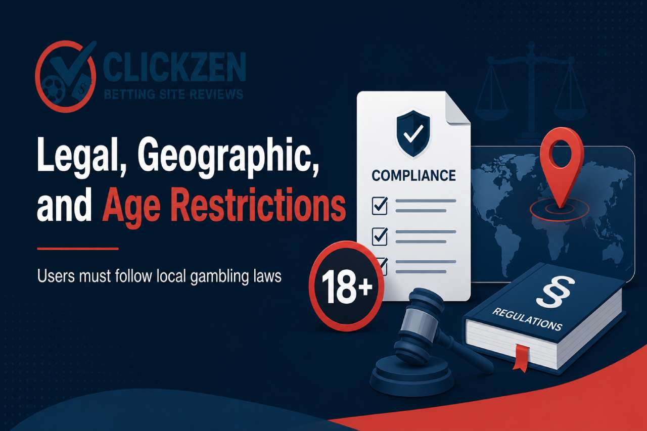 Legal, Geographic, and Age Restrictions Legal, Geographic, and Age Restrictions