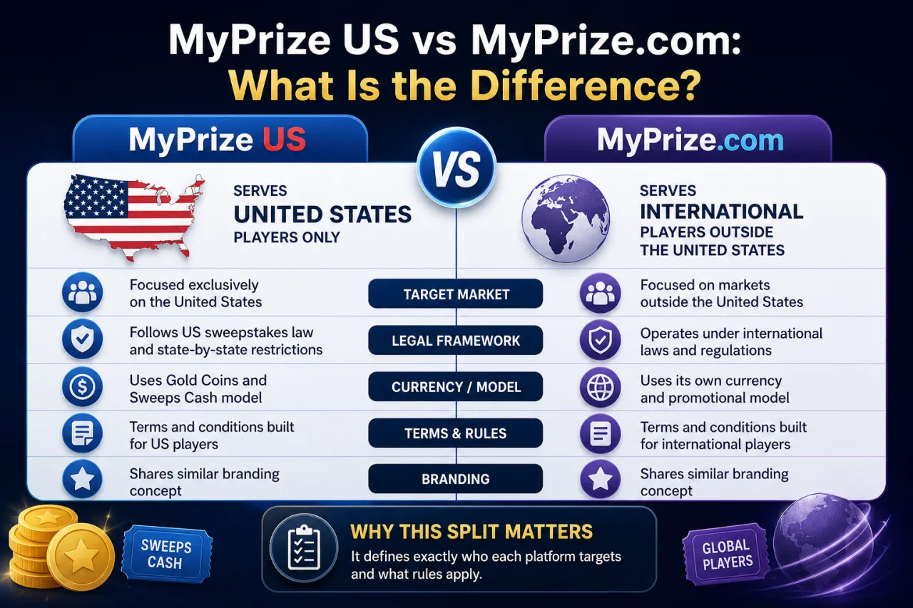 MyPrize US vs MyPrize.com: What Is the Difference
