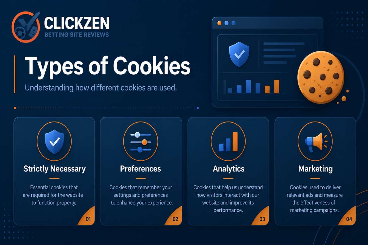 Types of Cookies We May Use