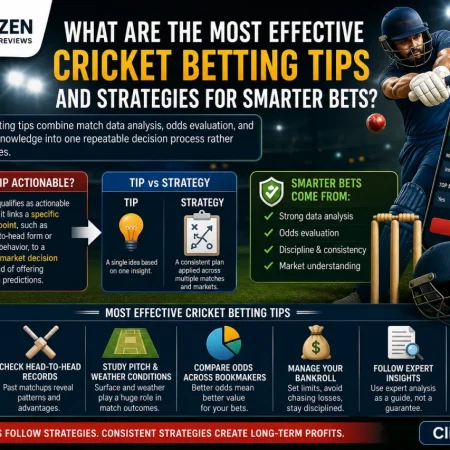 Cricket Betting Tips & Strategies for Smarter Bets