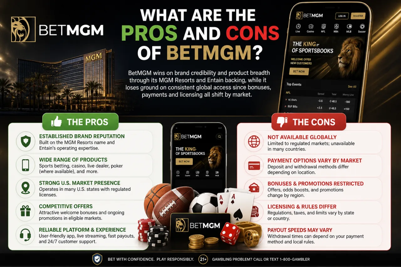 What Are the Pros and Cons of BetMGM