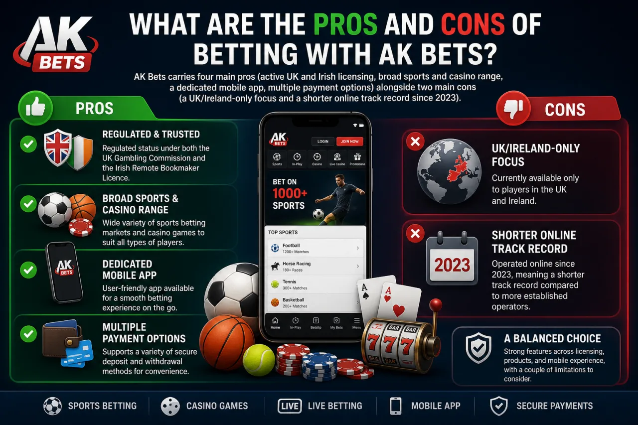 What Are the Pros and Cons of Betting with AK Bets What Are the Pros and Cons of Betting with AK Bets