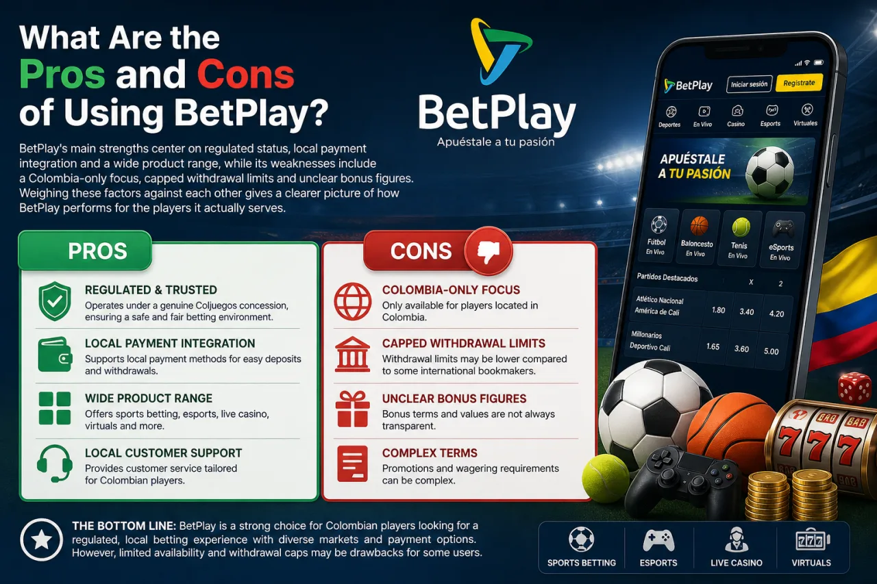 What Are the Pros and Cons of Using BetPlay