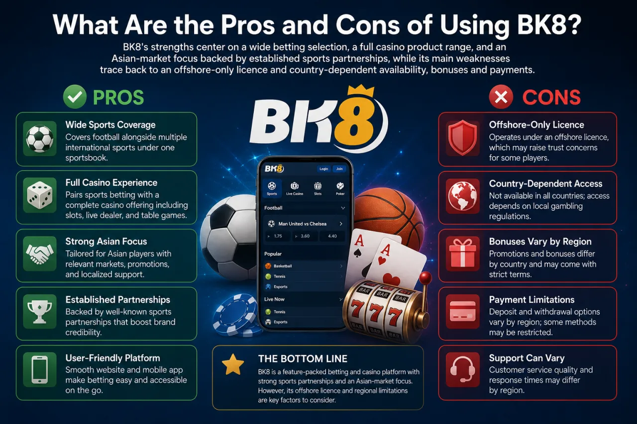 What Are the Pros and Cons of Using BK8