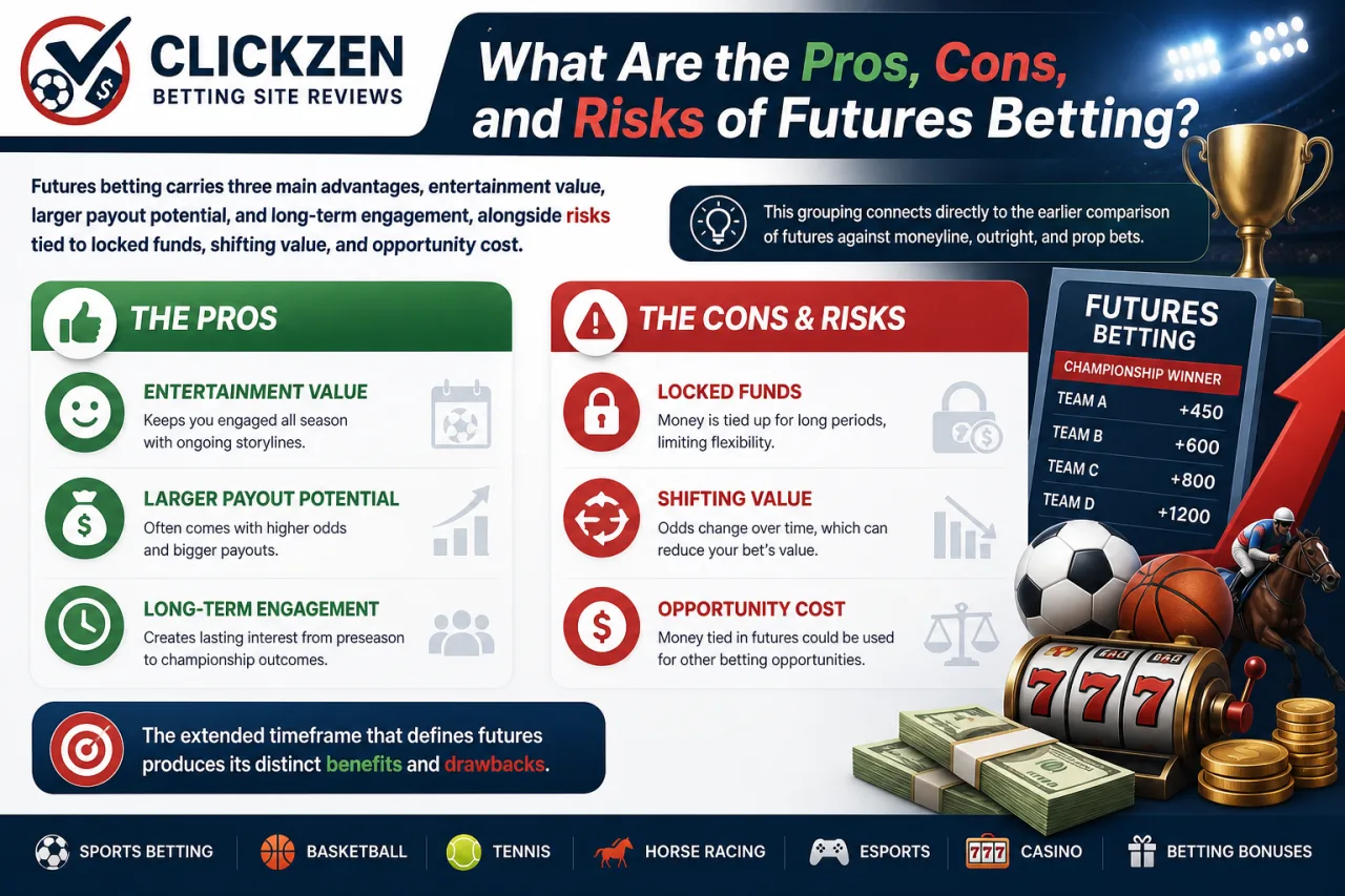 What Are the Pros, Cons, and Risks of Futures Betting What Are the Pros, Cons, and Risks of Futures Betting