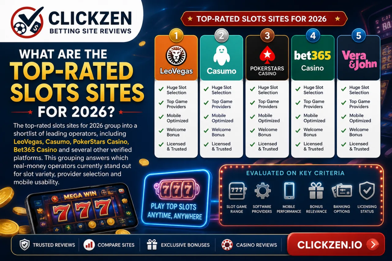 What Are the Top-Rated Slots Sites for 2026