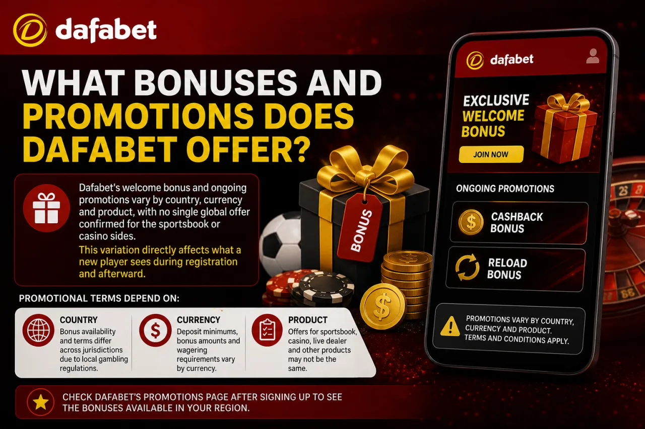 What Bonuses and Promotions Does Dafabet Offer