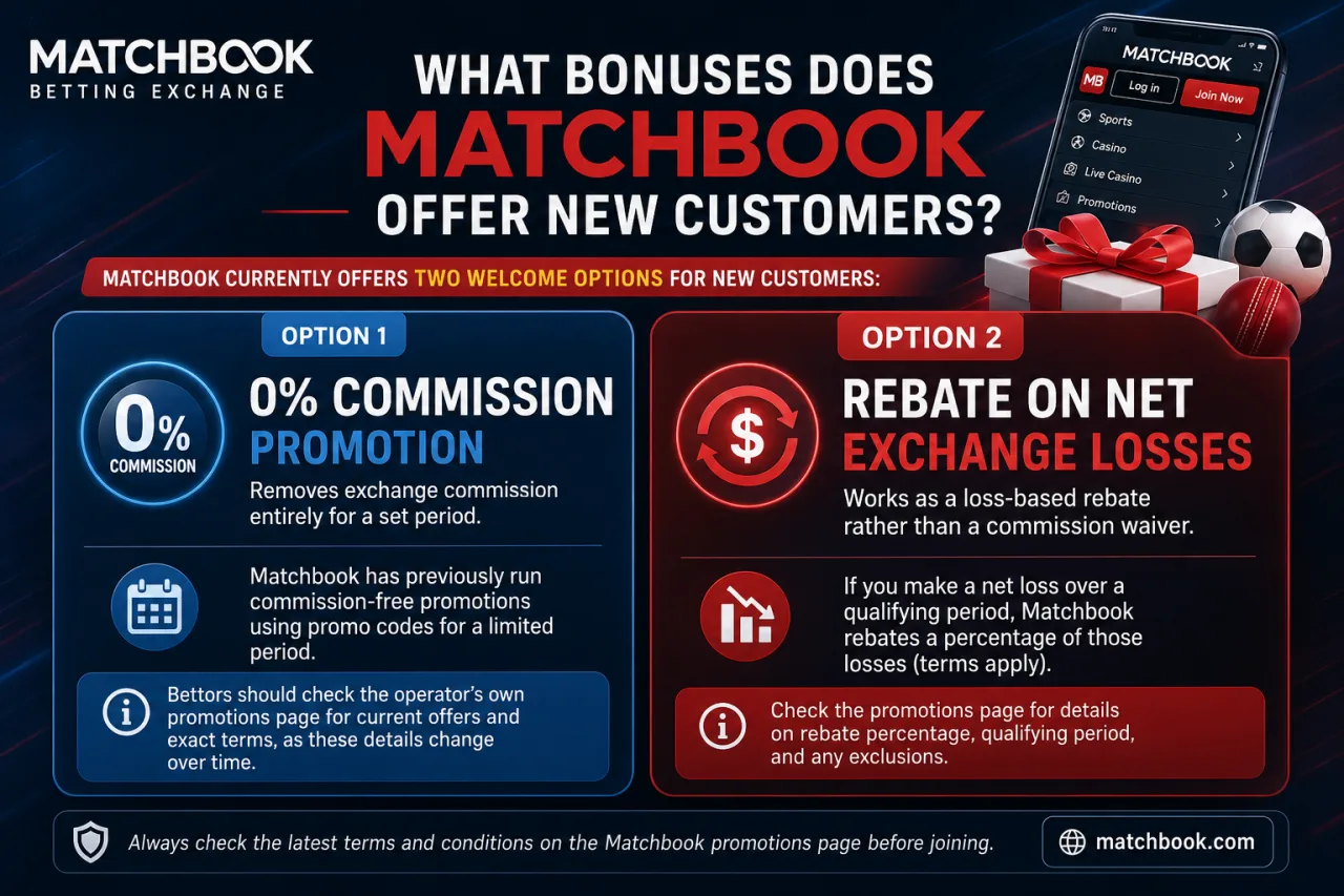 What Bonuses Does Matchbook Offer New Customers