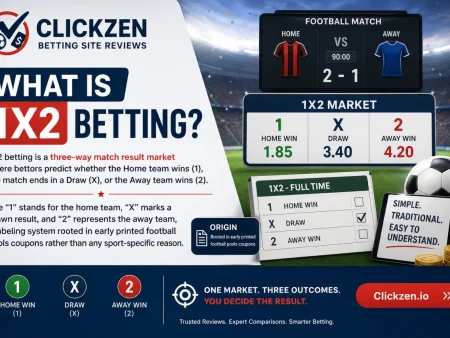 1X2 Betting Explained: How It Works for Beginners