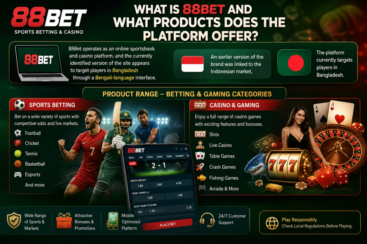 What Is 88Bet and What Products Does the Platform Offer