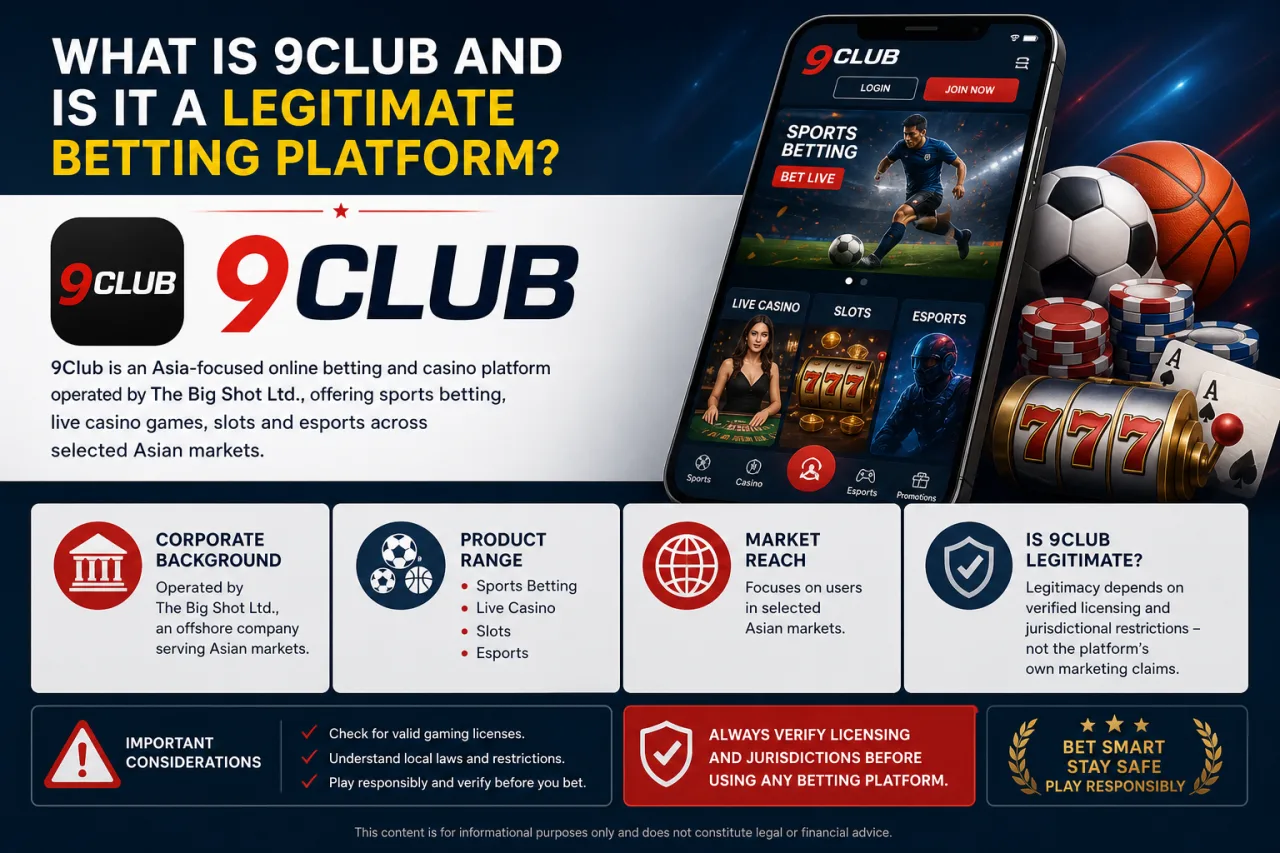 What Is 9Club and Is It a Legitimate Betting Platform