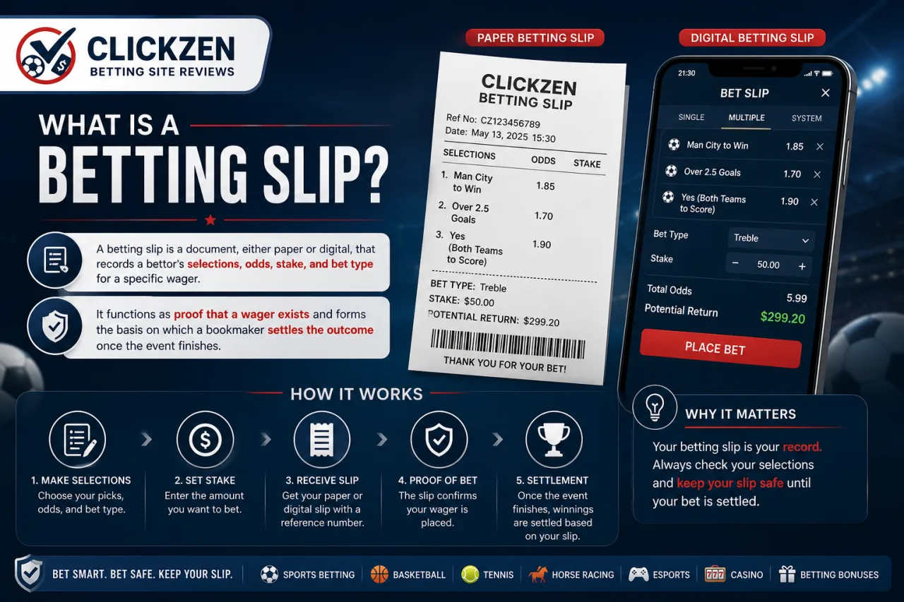 What Is a Betting Slip