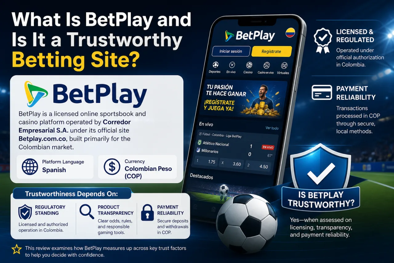 What Is BetPlay and Is It a Trustworthy Betting Site