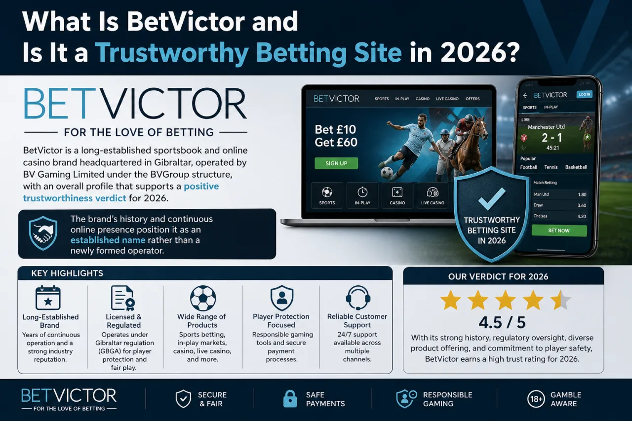What Is BetVictor and Is It a Trustworthy Betting Site in 2026