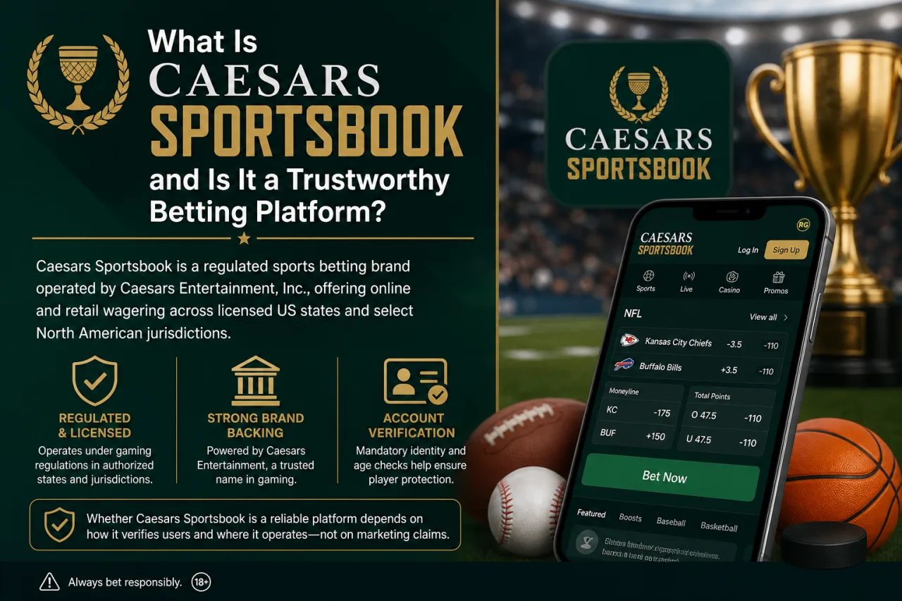 What Is Caesars Sportsbook and Is It a Trustworthy Betting Platform