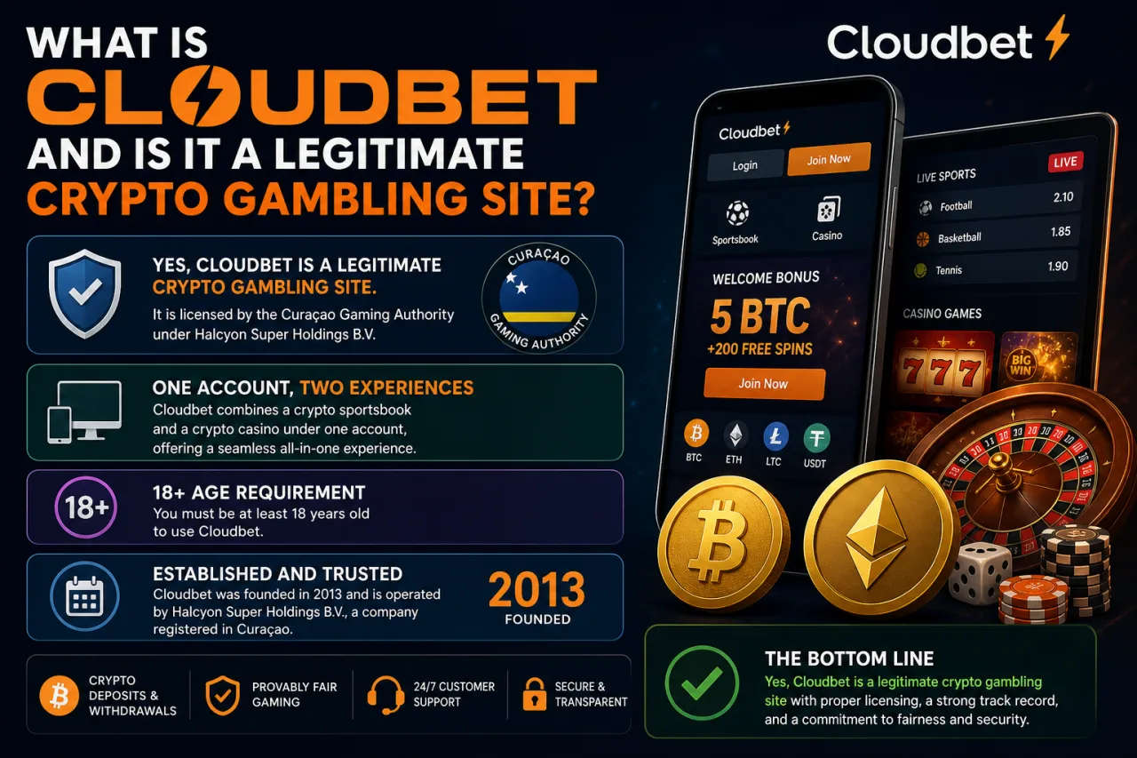 What Is Cloudbet and Is It a Legitimate Crypto Gambling Site