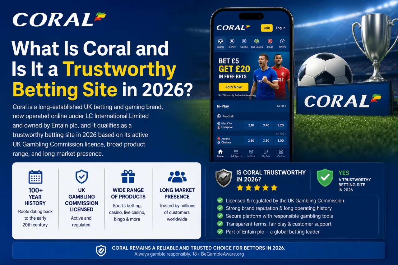 What Is Coral and Is It a Trustworthy Betting Site in 2026