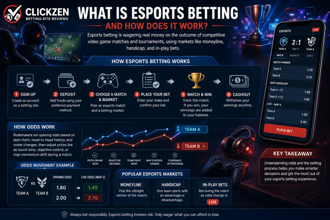 What Is Esports Betting and How Does It Work