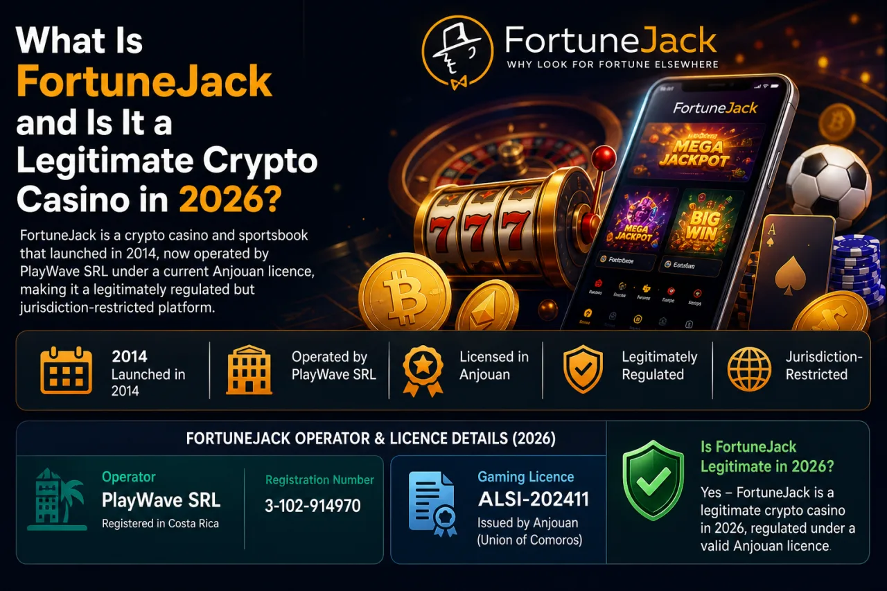 What Is FortuneJack and Is It a Legitimate Crypto Casino in 2026