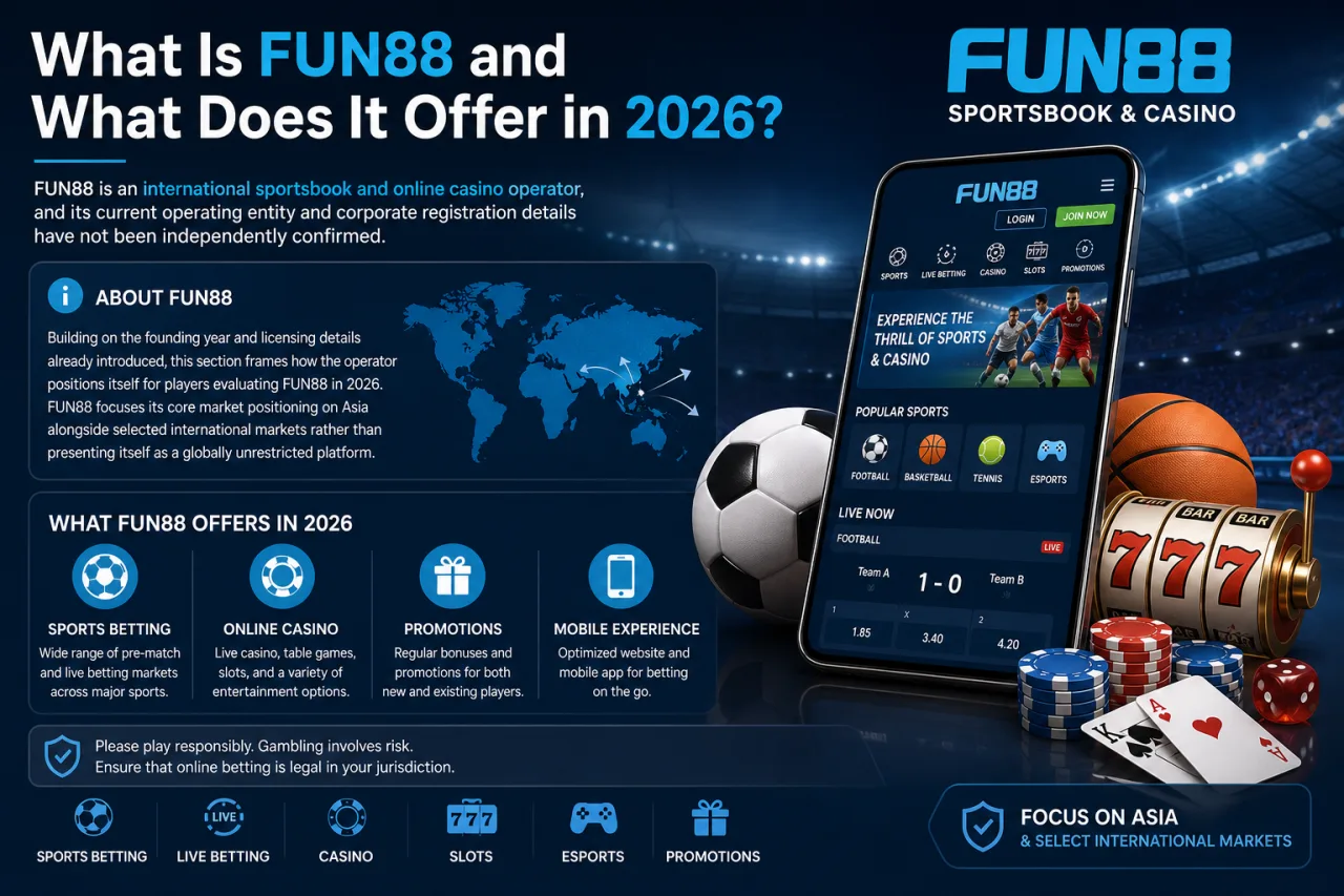 What Is FUN88 and What Does It Offer in 2026