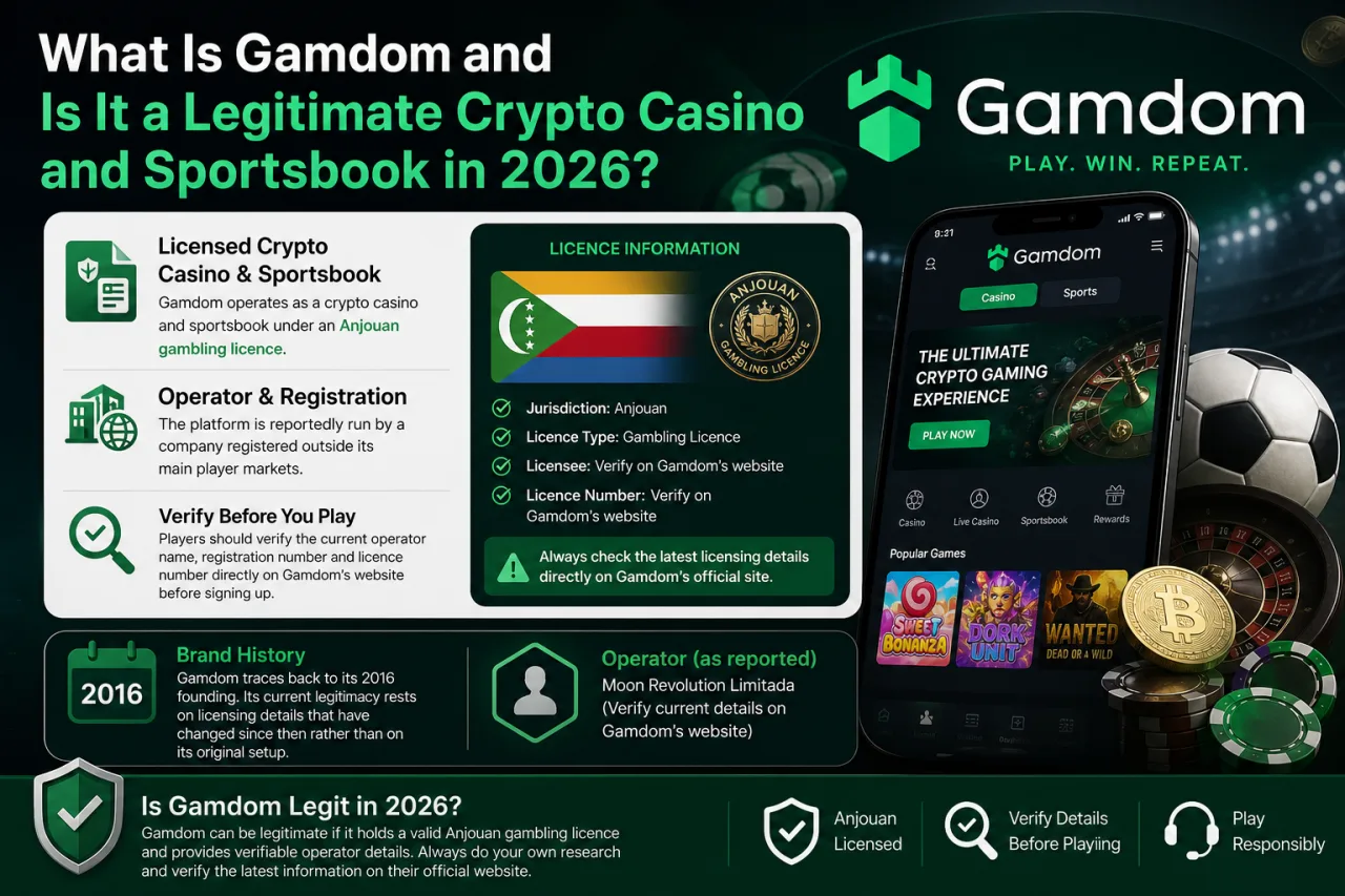 What Is Gamdom and Is It a Legitimate Crypto Casino and Sportsbook in 2026