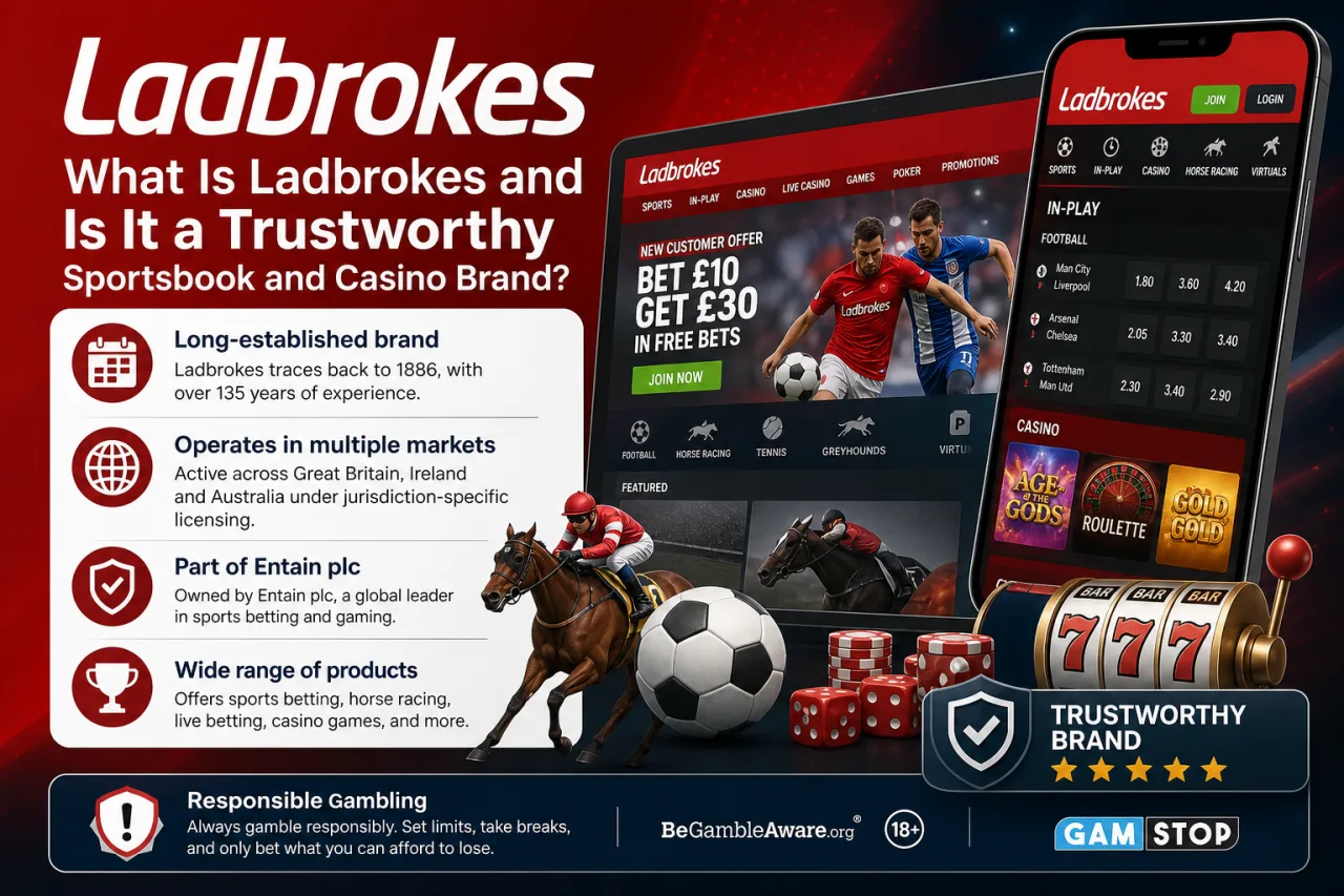 What Is Ladbrokes and Is It a Trustworthy Sportsbook and Casino Brand
